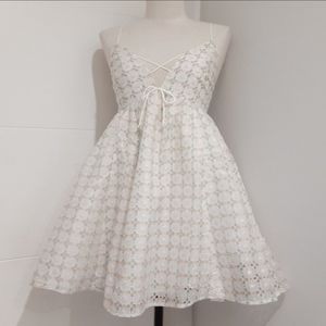 🍋***1 Large Left!**For Love and Lemons Jodi Mini Dress